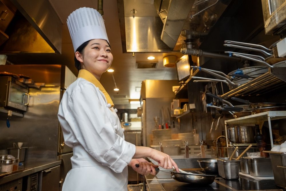 Qualquer pessoa que fale japonês é bem-vinda! Cozinha inexperiente do restaurante OK (Takenotsuka)